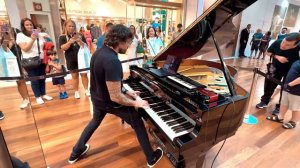 Bon Jovi Livin' On A Prayer (Piano Shopping Mall)