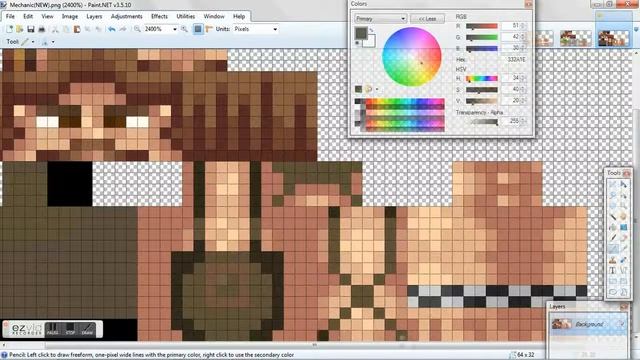 Minecraft Skin Timelapse #1 Mechanic [Redo] смотреть онлайн