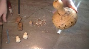 Как очистить тыкву  внутри.