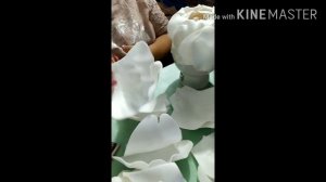 Переделка! Из роз в пионы.