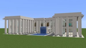 Майнкрафт - Как построить современный дом 47. Minecraft