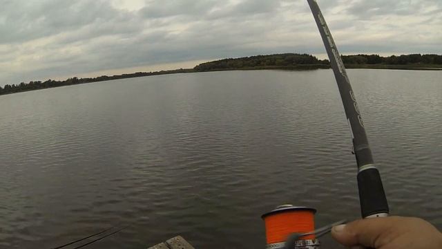 Ловля карпа на тигровый орех. Рыбалка осенью с ночевкой. смотреть онлайн