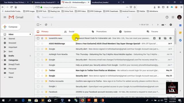 HTTP Host Header Injection смотреть онлайн
