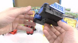 Цифры Трансформеры Майнкрафт - Распаковка Роботов!