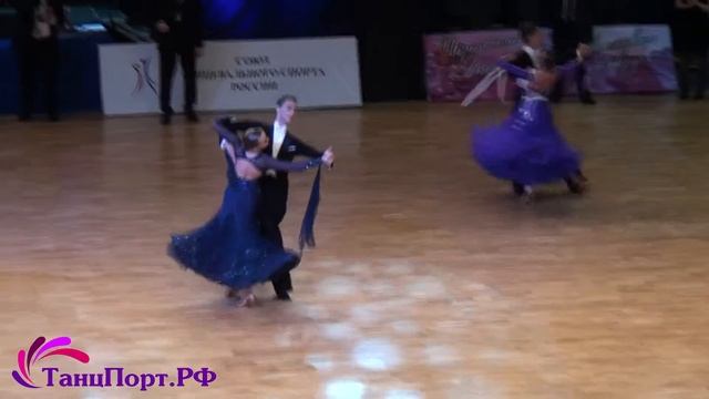 Салахов Евгений - Никулина Анна, Финал, Медленный Фокстрот смотреть онлайн