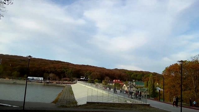 Комсомольский пруд после реконструкции /Ставрополь 25 октября 2020 смотреть онлайн