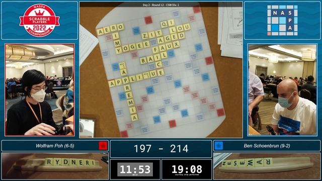 2022 Scrabble Players Championship Game 12 смотреть онлайн