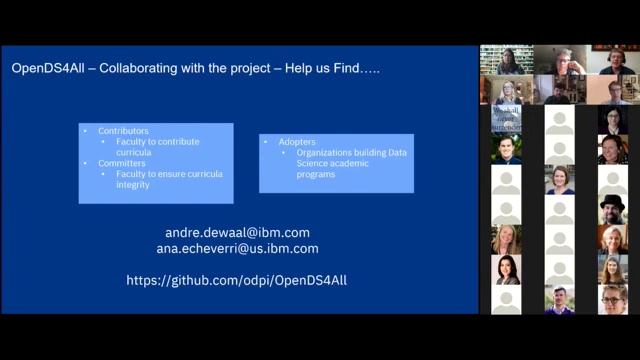 ADSA Data Science Education SIG - OpenDS4All смотреть онлайн