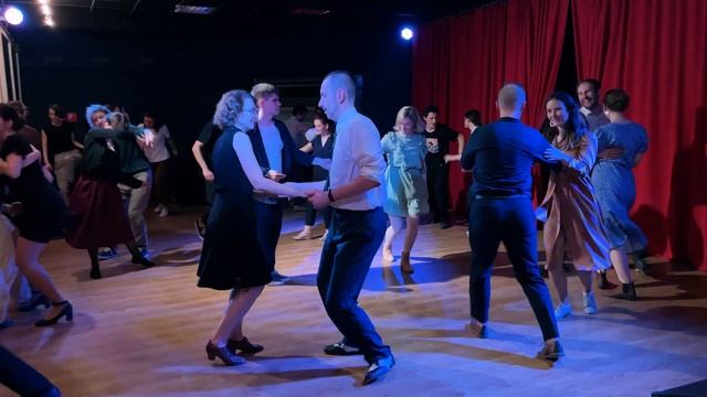 Lindy Hop Dance Floor - Jazz band "Близкие Люди" #5 смотреть онлайн