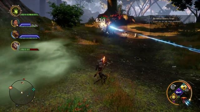 Dragon Age - Jaws of Hakkon DLC On Ameridan's Trail Mission смотреть онлайн