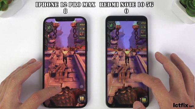 Xiaomi Redmi Note 10 5G vs iPhone 12 Pro Max | Dimensity 700 vs Apple A14 Speedtest, Comparison смотреть онлайн