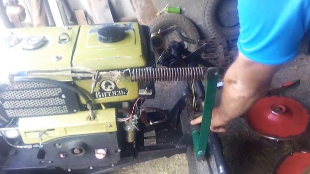 Датчик давления и температуры на мотоблок Витязь смотреть онлайн