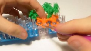 Веселая 3D Морковка Rainbow Loom Bands. Урок 72