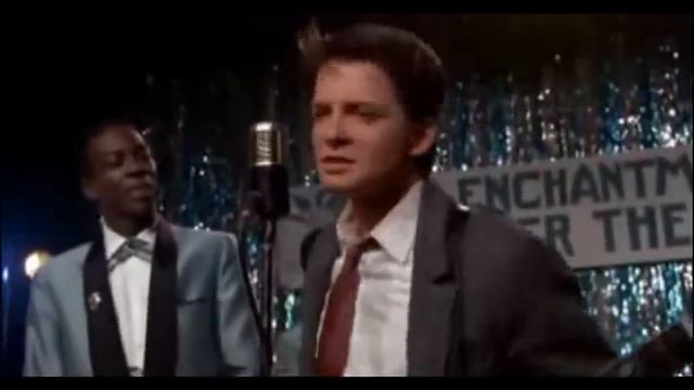 Back to the Future - rock'n roll scene (Marty McFly "Johnny B. Goode") ~Chuck Berry смотреть онлайн