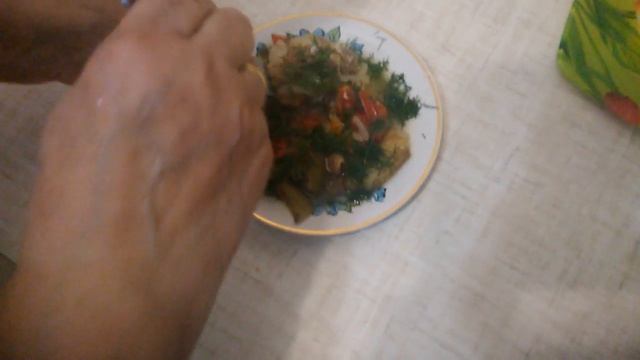 Баранина с баклажанами, армянская традиционное блюдо!Часть 2 смотреть онлайн