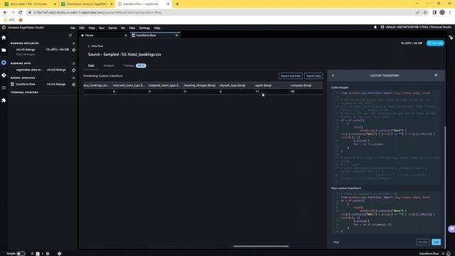 Data Wrangling with AWS SageMaker Studio | Step-by-Step Guide смотреть онлайн