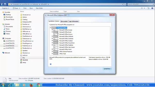 మా blogger బ్లాక్ అయ్యింది గమనించగలరు || How to install MS Office 2007 Software in telugu смотреть онлайн