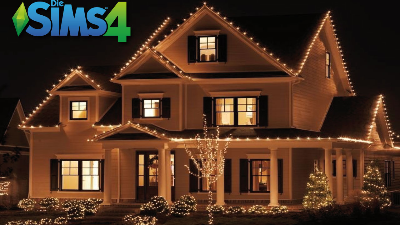 новогодний дом(строительство в симс 4)#thesims4 смотреть онлайн