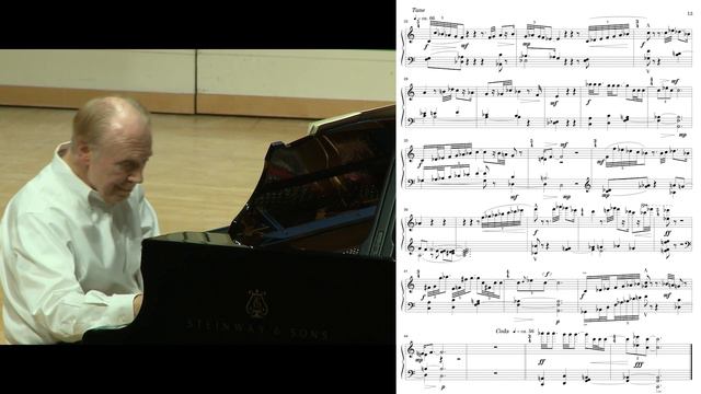 Don Freund Piano Preludes '90-'93 and 2022 in recital with score смотреть онлайн