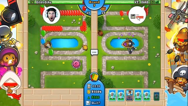 10x Monkey Chill Card! FROZEN Towers in Bloons TD Battles (BTD Battles) смотреть онлайн