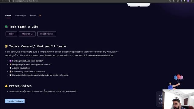 Dictionary Part 1 | React App | Local storage, Navigation, Public API, Audio API смотреть онлайн