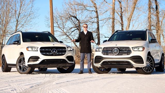 MERCEDES GLE VS. GLS // What's the Difference? смотреть онлайн