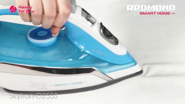 Умный утюг REDMOND SkyIron C255S с дистанционным управлением со смартфона смотреть онлайн