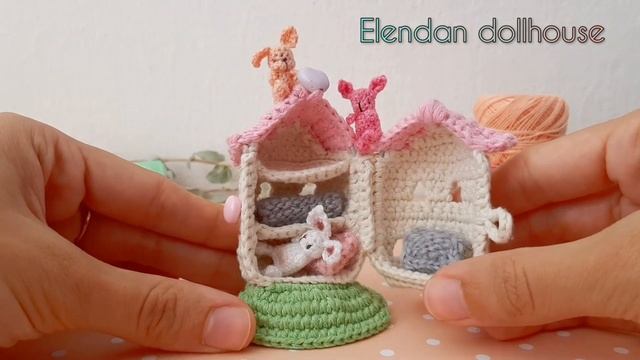 Elendan miniature crochet dollhouse смотреть онлайн