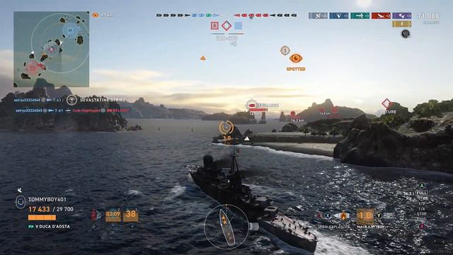 Duca D'Aosta Review | World of Warships Legends | 4k | Xbox Series X PS4 PS5 смотреть онлайн