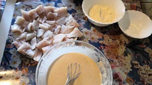 ✅ Рецепт Постного кляра для рыбы или мяса ?? без яиц, майонеза и молока. смотреть онлайн