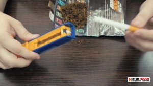 Как набить сигаретную гильзу с помощью машинки