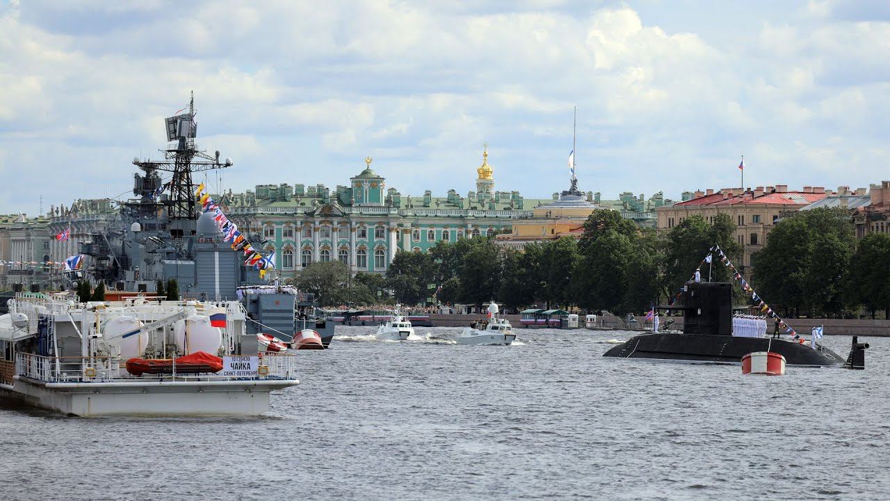 Репетиция парада в честь дня Военно-Морского Флота. Санкт-Петербург 23.07.2023 г. смотреть онлайн