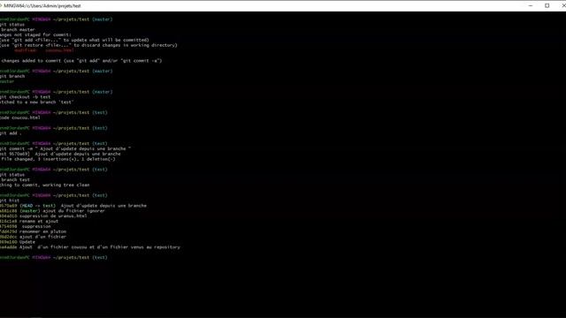 Learn GIT 5 SECTION 5: Simple branch examples смотреть онлайн
