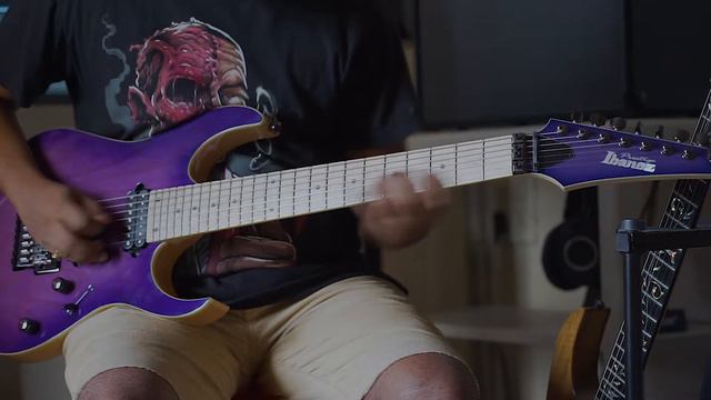 Ibanez RG752AHM-RPB - The Count of Tuscany (Intro) смотреть онлайн