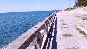 Пляж поселка Нижняя Беранда, Большого Сочи. Где в Сочи мало людей и чистая вода?