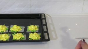 Нарцисс из БЕЗЕ МЕРЕНГА Цветы из безе МК /// Olya Tortik Домашний Кондитер