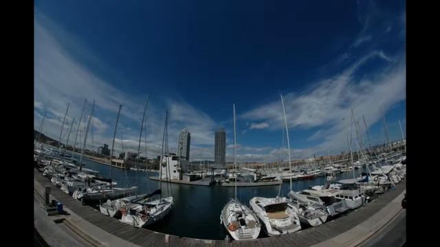 Time Lapse Port Olimpic De Barcelona