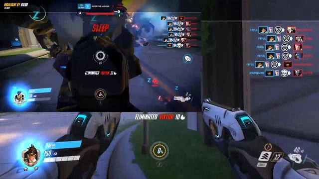 Stream moments | Overwatch | Подборка моментов со стрима #1 смотреть онлайн