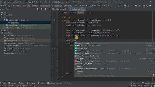 OTP Verification and Mobile Authentication using Firebase | Firebase Mobile Authentication Tutorial смотреть онлайн
