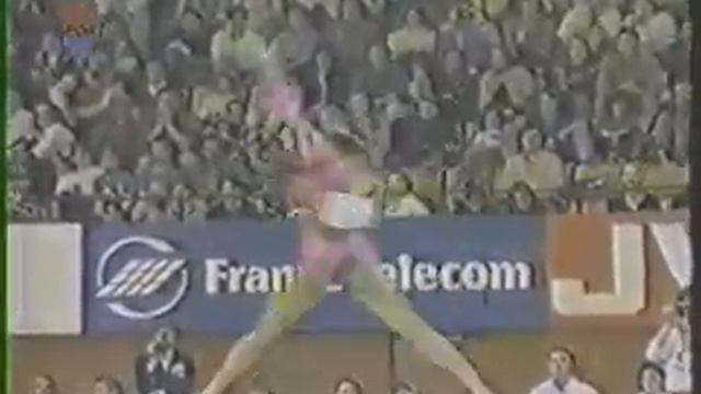 Elvire Teza 1996 Gymnastics FX смотреть онлайн