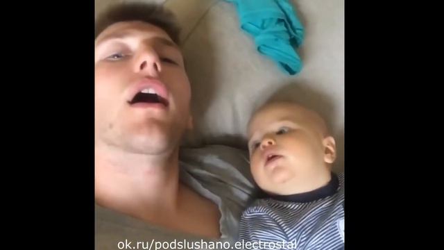 Папы и малыши! Позитив смотреть онлайн