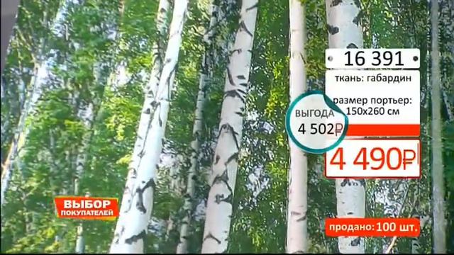 Комплект портьер Березовая сказка25011 (Copy 1) смотреть онлайн