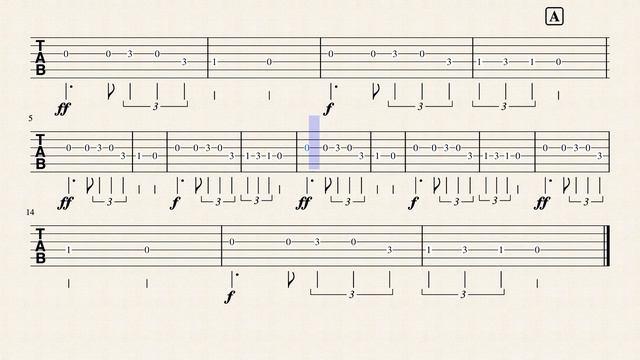 Seven Nation Army - Guitar