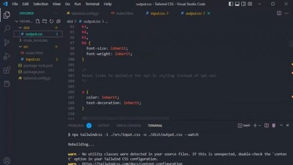 How to setup Tailwind CSS in Visual Studio Code | Tailwind CSS Installation