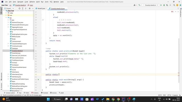 Java Tutorial - Find the length of Doubly Linked List in Java смотреть онлайн