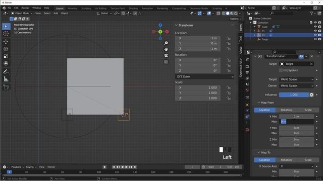 How to animate a rolling cube in Blender смотреть онлайн