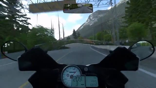 DRIVECLUB Bikes. First person view. Full race смотреть онлайн