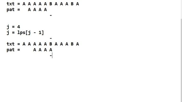 KMP Pattern Searching Algorithm - substring search смотреть онлайн