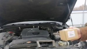 митсубиси паджеро 3.2 дизель. датчик Тнвд его замена.