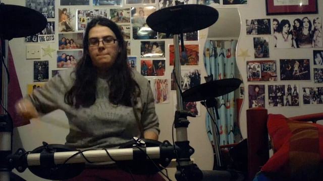 Joan Jett - Do You Wanna Touch Me? (Drum Cover) смотреть онлайн